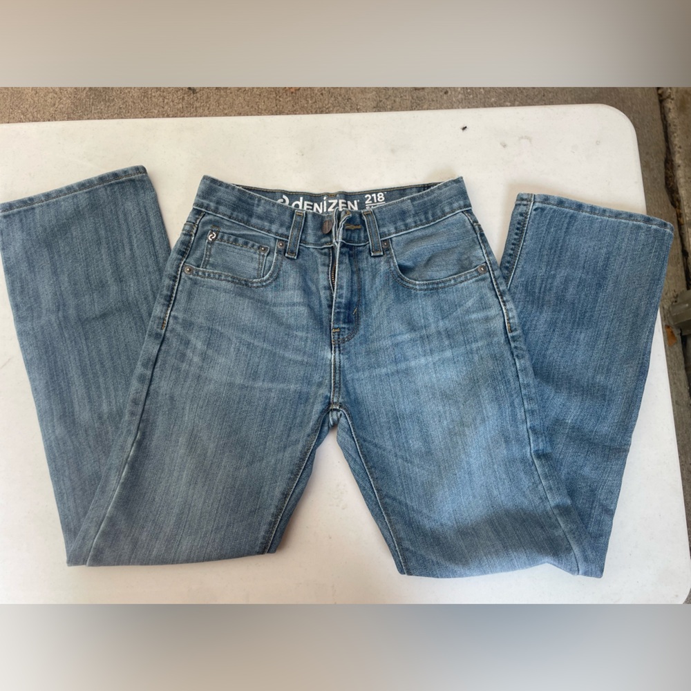 Boys slim straight denim jeans